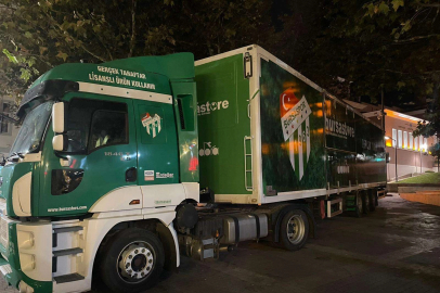 Bursastore tırı Tarihi Belediye Binası arkasında!