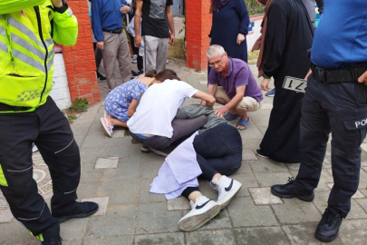 Motosiklete çarpıp olay yerinden kaçtı