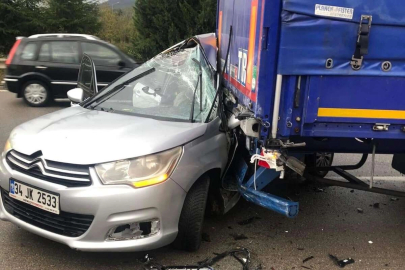 Bursa'da yağışlı hava kazayı beraberinde getirdi: 2 ölü