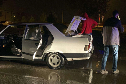 Kovalamacada yakalanan alkollü sürücü: "Ben sürmüyordum