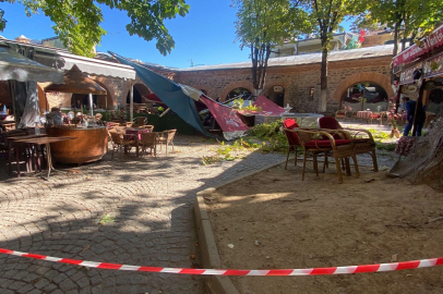 Tarihi Koza Han’da facianın eşiğinden dönüldü