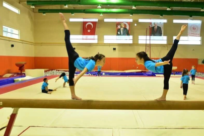 Yıldırım'da kış spor okullarına yoğun ilgi