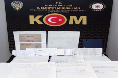 Bursa’da tefeci operasyonu: 4 gözaltı