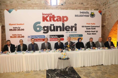 İnegöl Belediyesi 6. Kitap Günleri için geri sayım başladı
