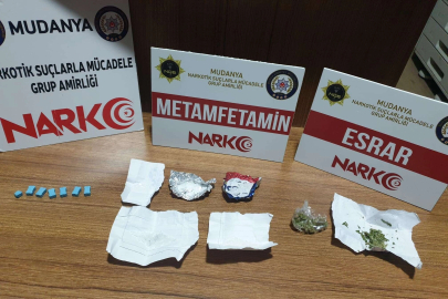 Mudanya'da uyuşturucu operasyonu