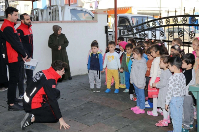 Gürsu'da deprem tatbikatı