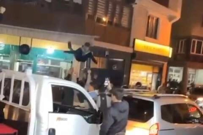 Asker uğurlamasında peş peşe ateşlediler