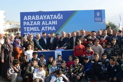 Bursa’ya yeni kapalı pazar alanı