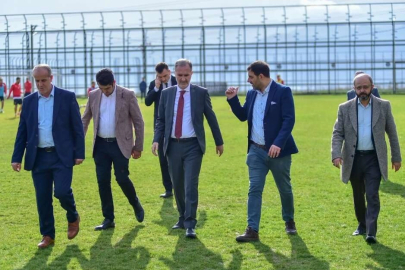 Başkan Taban’dan Sivas maçı öncesi İnegölspor’a moral ziyareti