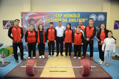 Cep herkülü, isminin yaşatıldığı Yıldırım’da anıldı