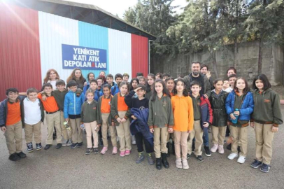 Öğrenciler çevre eğitimini yerinde alıyor