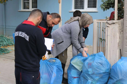 Gürsu’da atık getiren ekmek kazanıyor