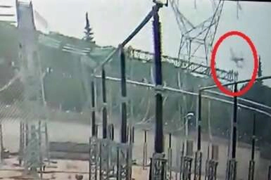 Bursa 2 kişinin öldüğü uçağın düşme anı kamerada