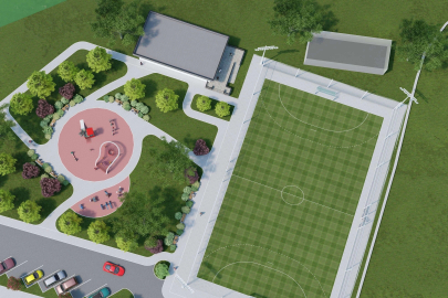 Yıldırım Siteler’e yeni halı saha