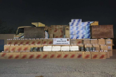 Bursa'da 1 milyon liralık kaçak tütün operasyonu