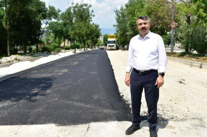 Yıldırım’da yol hamlesi devam ediyor