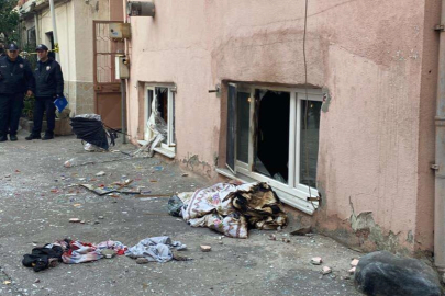 Bursa'da patlama sonucu sokak savaş alanına döndü
