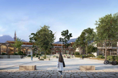 Bursa'da tarihi Hanlar Bölgesi’nde zaman tersine akıyor