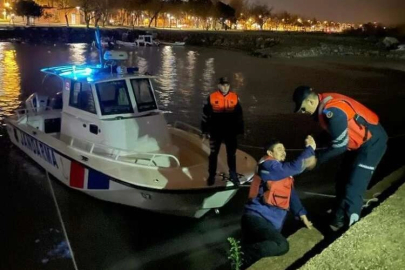 İznik Gölü'nde can pazarı...Böyle kurtarıldılar