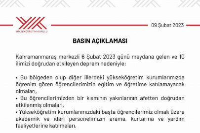 Üniversitelerin açılışına süresiz erteleme