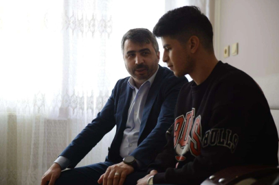 Başkan Yılmaz'dan depremzedelere ziyaret