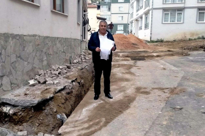 Sağlam muhtar, mahallesini aydınlattı