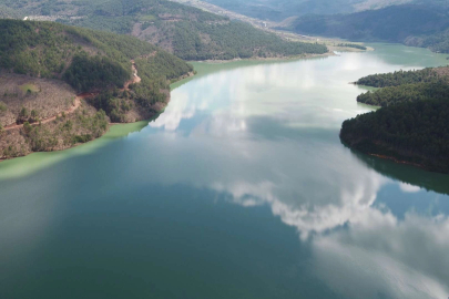 Doğancı yüzde 100'e ulaştı, barajın kapakları açıldı