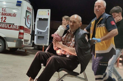 Bursa'da tadilat yapan şahıs yaralandı