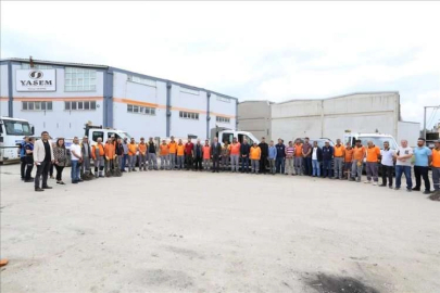 İnegöl'de temizlik harekatı.