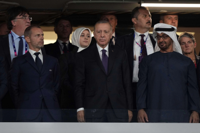 Recep Tayyip Erdoğan, Şampiyonlar Ligi Finali'ni takip etti