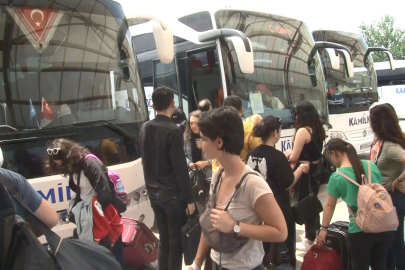 Bursa Terminalinde bayram hareketliliği