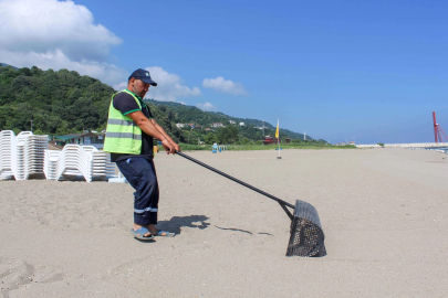 Karacabey’in sahillerinde büyük temizlik çalışması