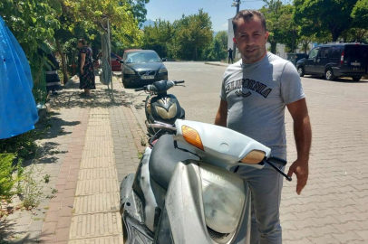 Bursa'da fabrika önünden çalınan motosiklet bulundu