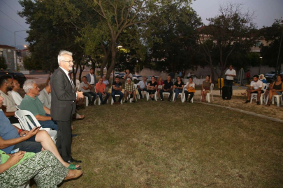 Başkan Erdem mahalle buluşmalarına devam ediyor