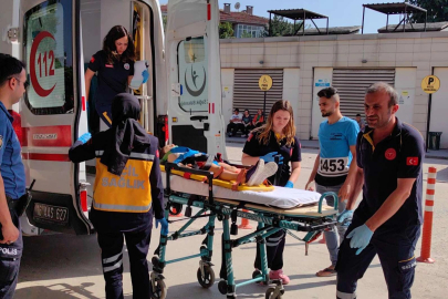 5 yaşındaki çocuk duvardan düşerek yaralandı