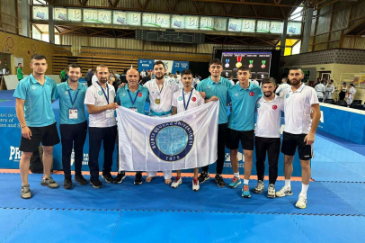 Uludağ Üniversitesi Avrupa Combat Sporlar Şampiyonası’na damga vurdu