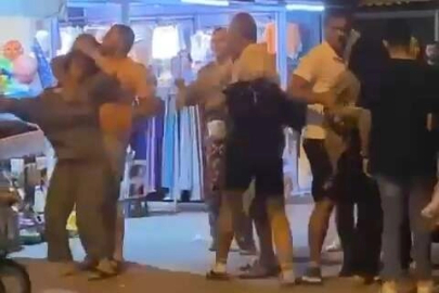 Kadınlardan oluşan iki grubun kavgası güçlükle ayrıldı