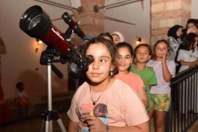 Yıldırım Belediyesi gökyüzü gözlem etkinliğini başlattı