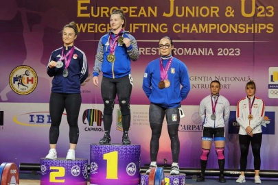 Milli halterci Aysel Özkan, Avrupa ikincisi oldu