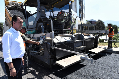 Osmangazi’de asfalt çalışmaları hız kesmiyor