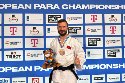 Nilüfer’in Milli sporcusu Avrupa üçüncüsü oldu