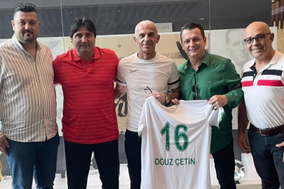 Bursaspor'dan Oğuz Çetin’e ziyaret