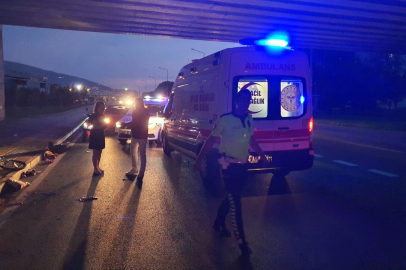 Otomobilin çarptığı bisiklet sürücüsü yoğun bakımda