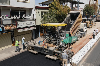 Teyyareci Mehmet Ali Caddesi'nin yenileme çalışmaları tamamlandı