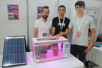 Lise öğrencileri geliştirdi çiftçiler israfın önüne geçti