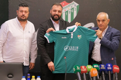 Bursaspor'da forma göğüs sponsoru belli oldu