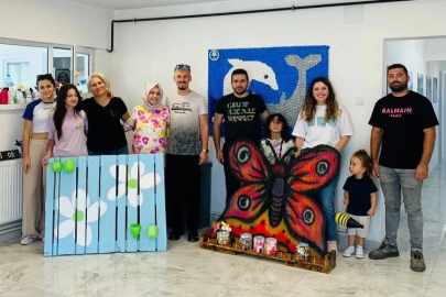 Mudanya'da atıklar süs eşyasına dönüştü