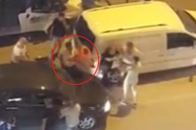 Trafikte tartıştığı kişinin kafasına duba fırlattı!