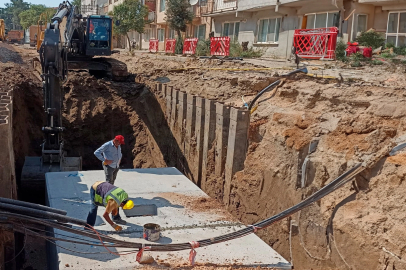 Mustafakemalpaşa’nın altyapısı sil baştan yenileniyor