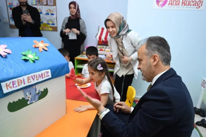 Demirtaşlı minikler 'Ana Kucağı'na kavuştu